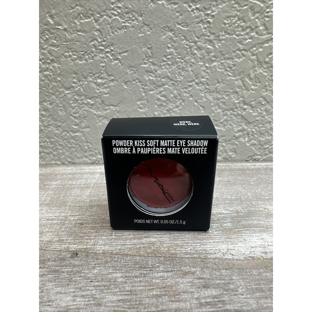 $17 🌙 MAC Eye Shadow‎ WERK WERK WERK Powder Kiss Soft Matte NEW